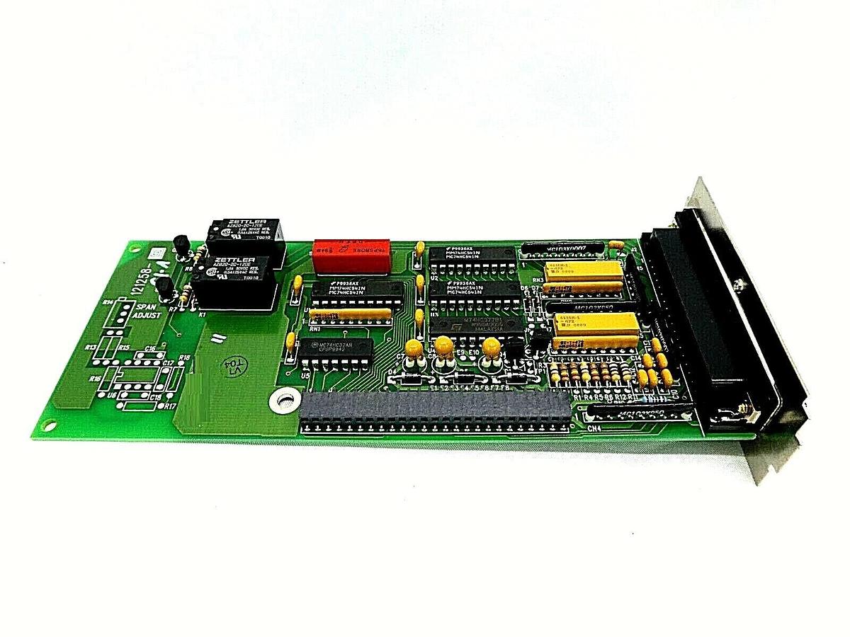 Used MKS Instruments 121258-G1-A Pressure Controller I/O PCB Card 121257-A Working
