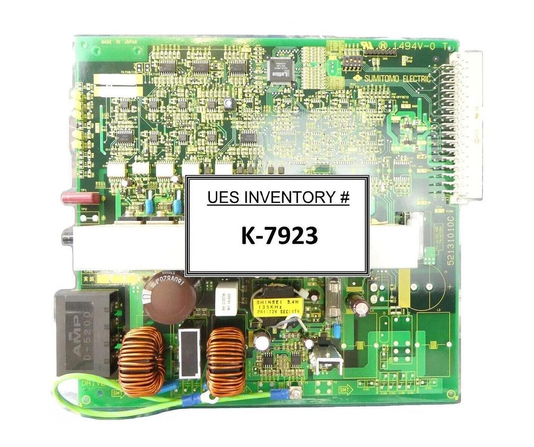 Used Sumitomo Electric 52131010C Driver Board PCB DRIVE-Z3 Nikon NSR Working Surplus
