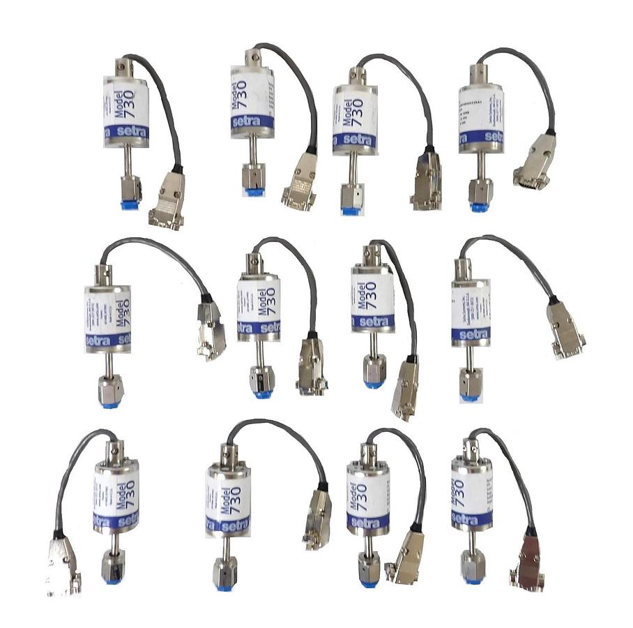Used Setra 730G100TAD42CZZKA1 Pressure Transducer Model 730 Reseller Lot of 12