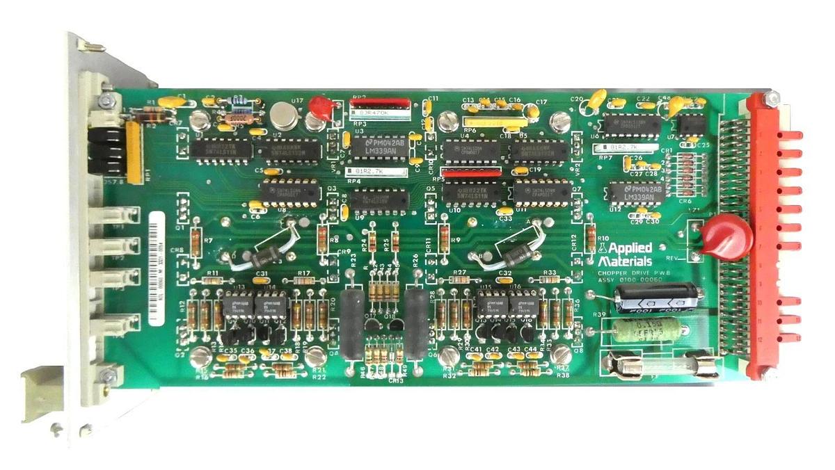 Used AMAT Applied Materials 0100-00060 Chopper Drive PCB Card Assembly Working