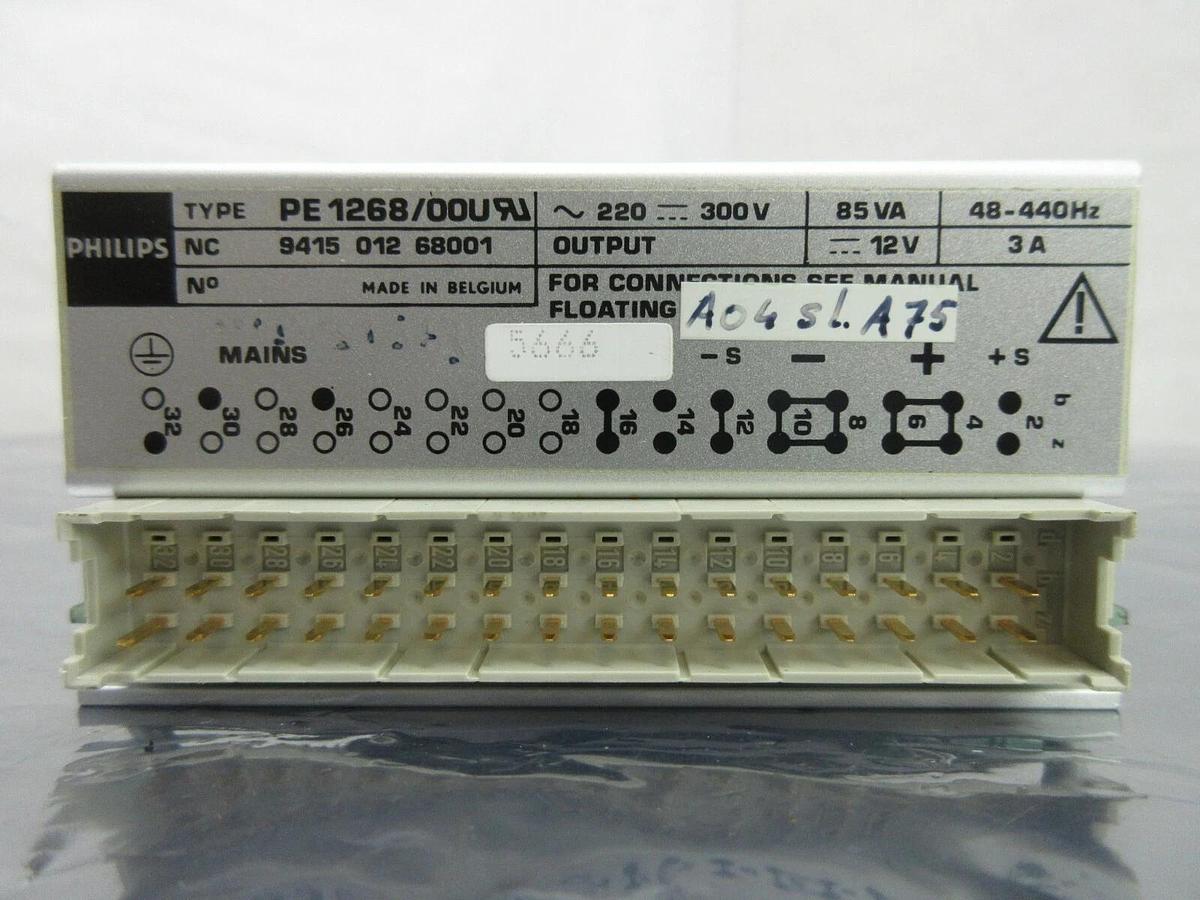 Used Philips 9415 012 68001 Power Supply PCB Card PE 1268/00U ASML PAS 5000/2500 Used