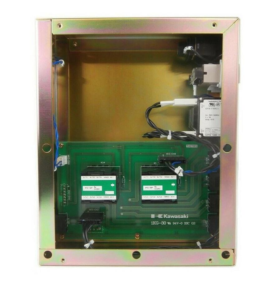 Used Kawasaki 1KG-30 Robot Contactor Assembly PCB Panel SSC GS Working Surplus