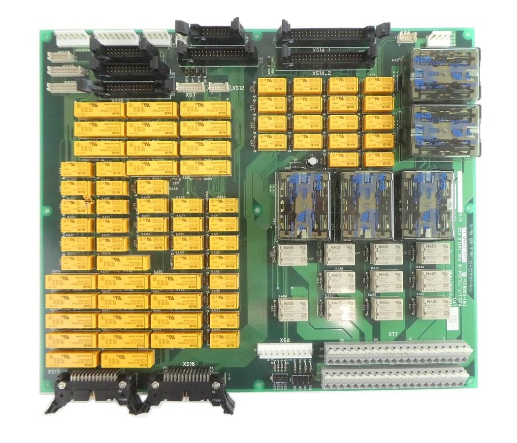Used TEL Tokyo Electron 2184-020047-11 TTLI04-12 PWR_INTLK PCB 1181-000871-14 Working