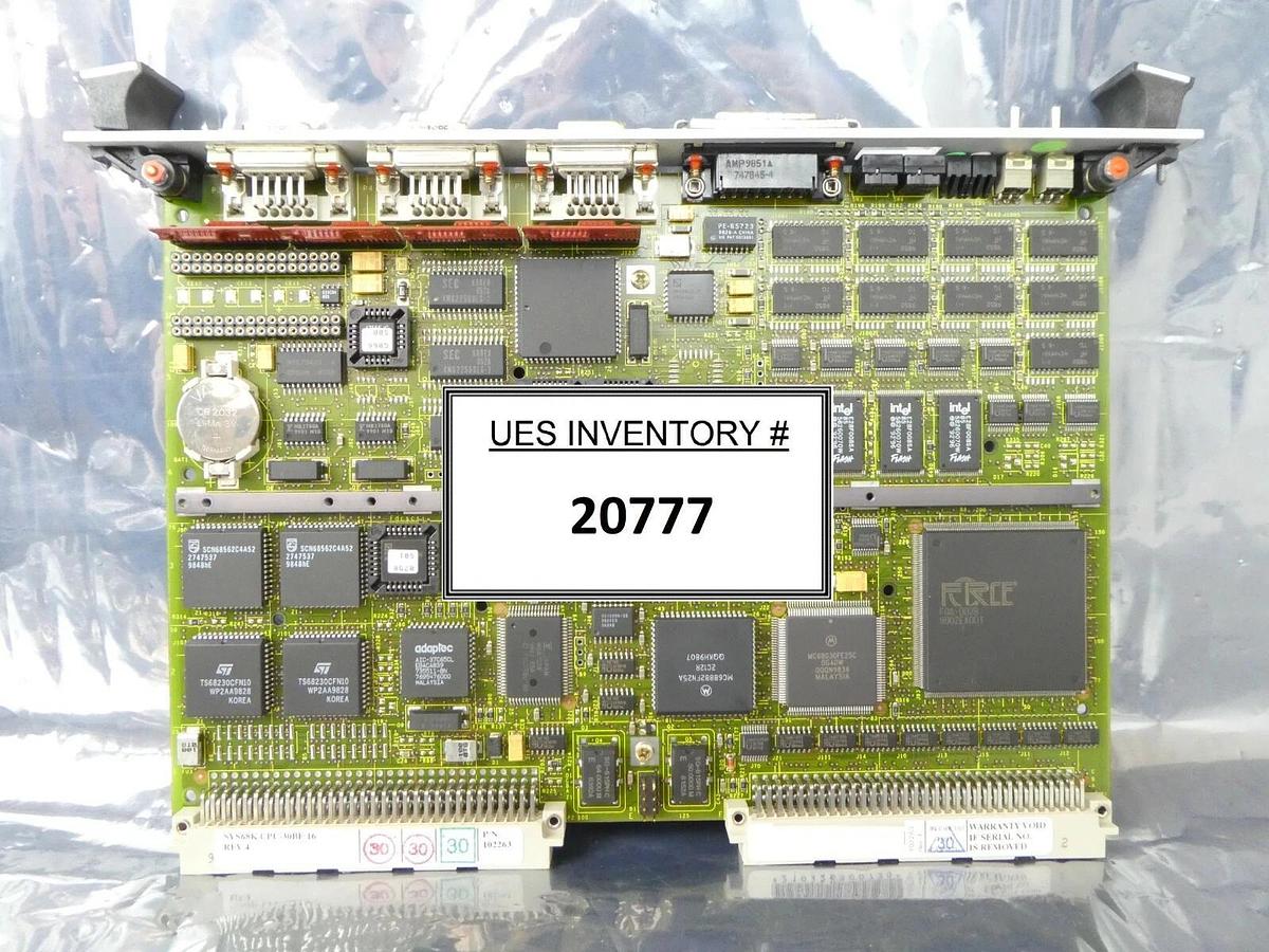 Used Force Computers 102263 CPU Processor VME PCB Card SYS68K/CPU-30BE/16 Bio-Rad Q7