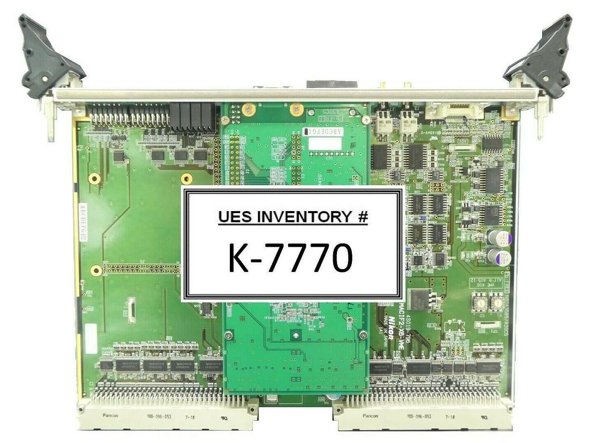 Used Nikon 4S019-795 PCB Card MACIF2-X6 4S019-796 4S025-087-MACIF-X6-CMC NSR FX-601F
