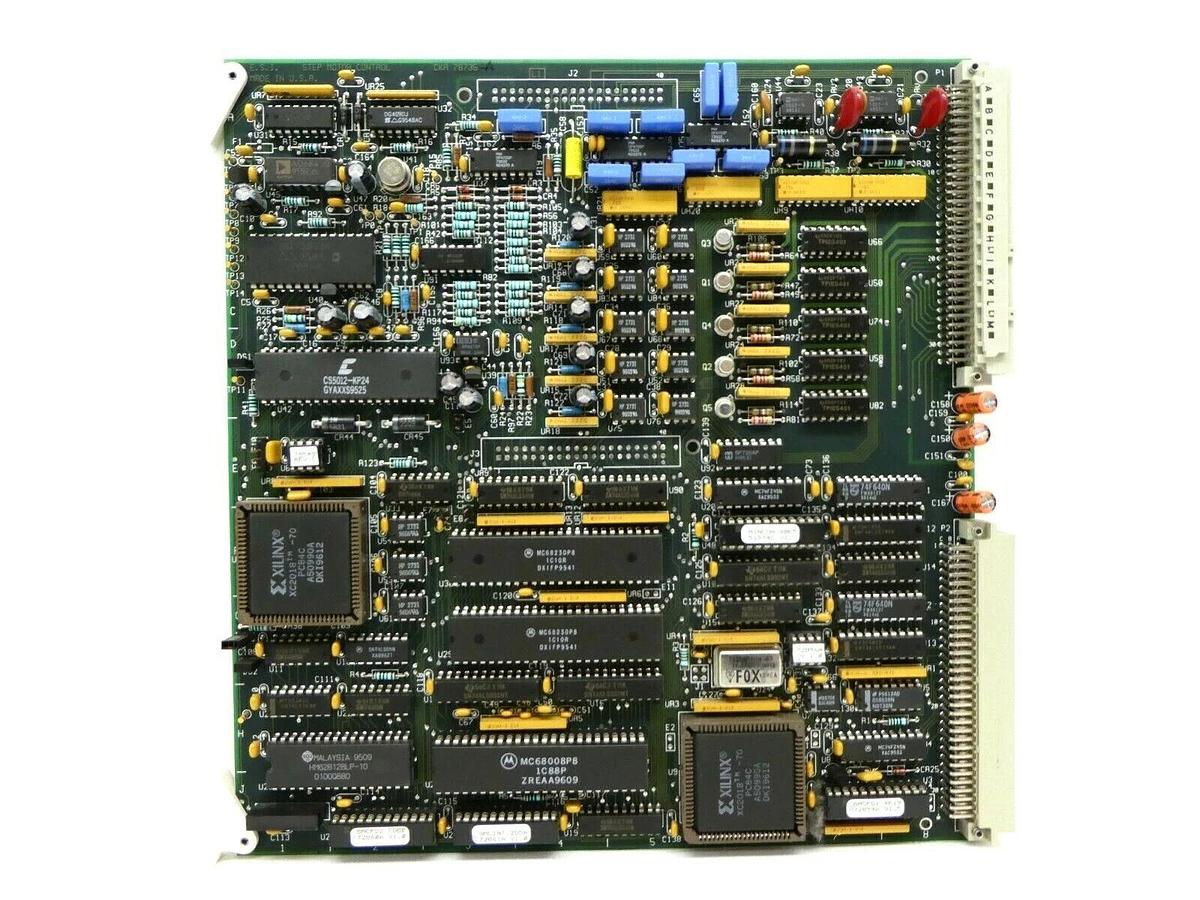 Used ESI Electro Scientific Industries CKA 78735 Step Motor Control PCB Card Working