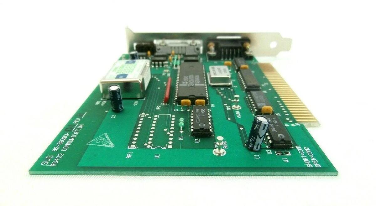Used SVG Silicon Valley Group 99-80203-01 RS422 Communications PCB Rev. H 90S Spare