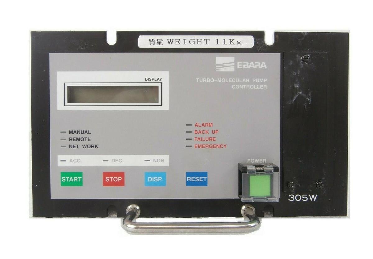 Used 305W Ebara REM01 PWM20M Turbomolecular Pump Controller Turbo Tested Working