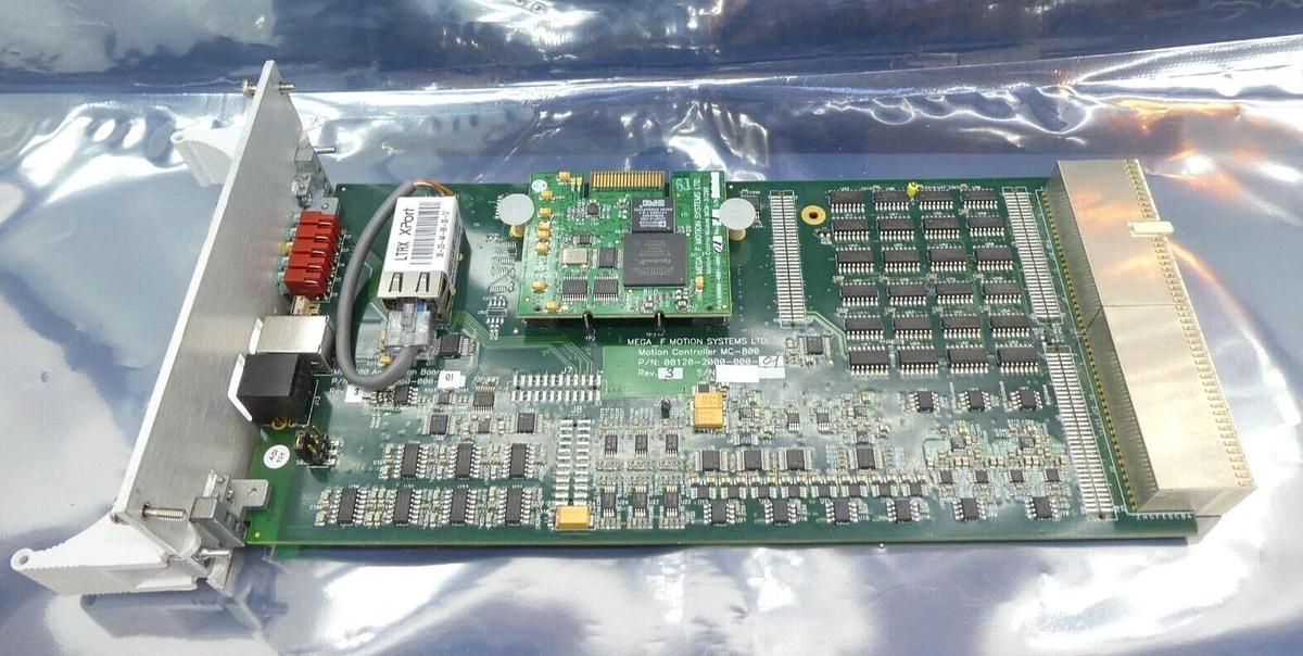 Used Mega_F Motion Systems 00120-2000-000-01 Motion Controller PCB Card Working Spare