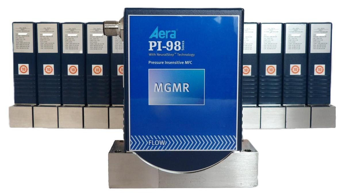 Used Aera PI-98 Mass Flow Controller MFC Reseller Lot of 14 Working Spare