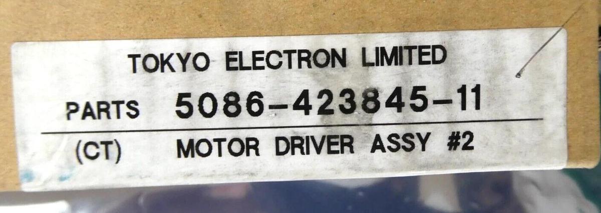 Oriental Motor A7792-0407Y2C-2 Driver PCB TEL Tokyo Electron 5086-423845-11 New
