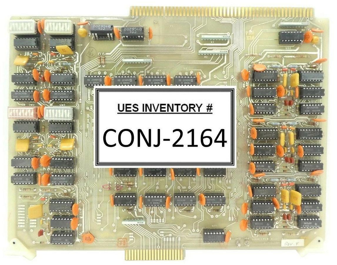 Used Varian Semiconductor VSEA D-F3513001 PCB Card LOGIC1 Rev. F Working Surplus