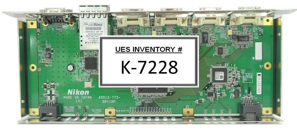 Used Nikon 4S013-773 Interconnect PCB SBIIX6 NSR FX-601F Lithography System Working