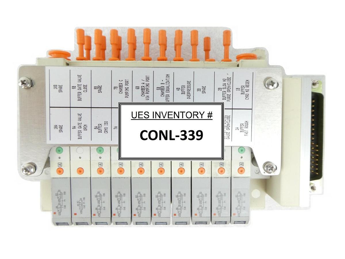 Used SMC SS5V1-DUP03166 Pneumatic Manifold AMAT Applied Materials 4060-00910 Working