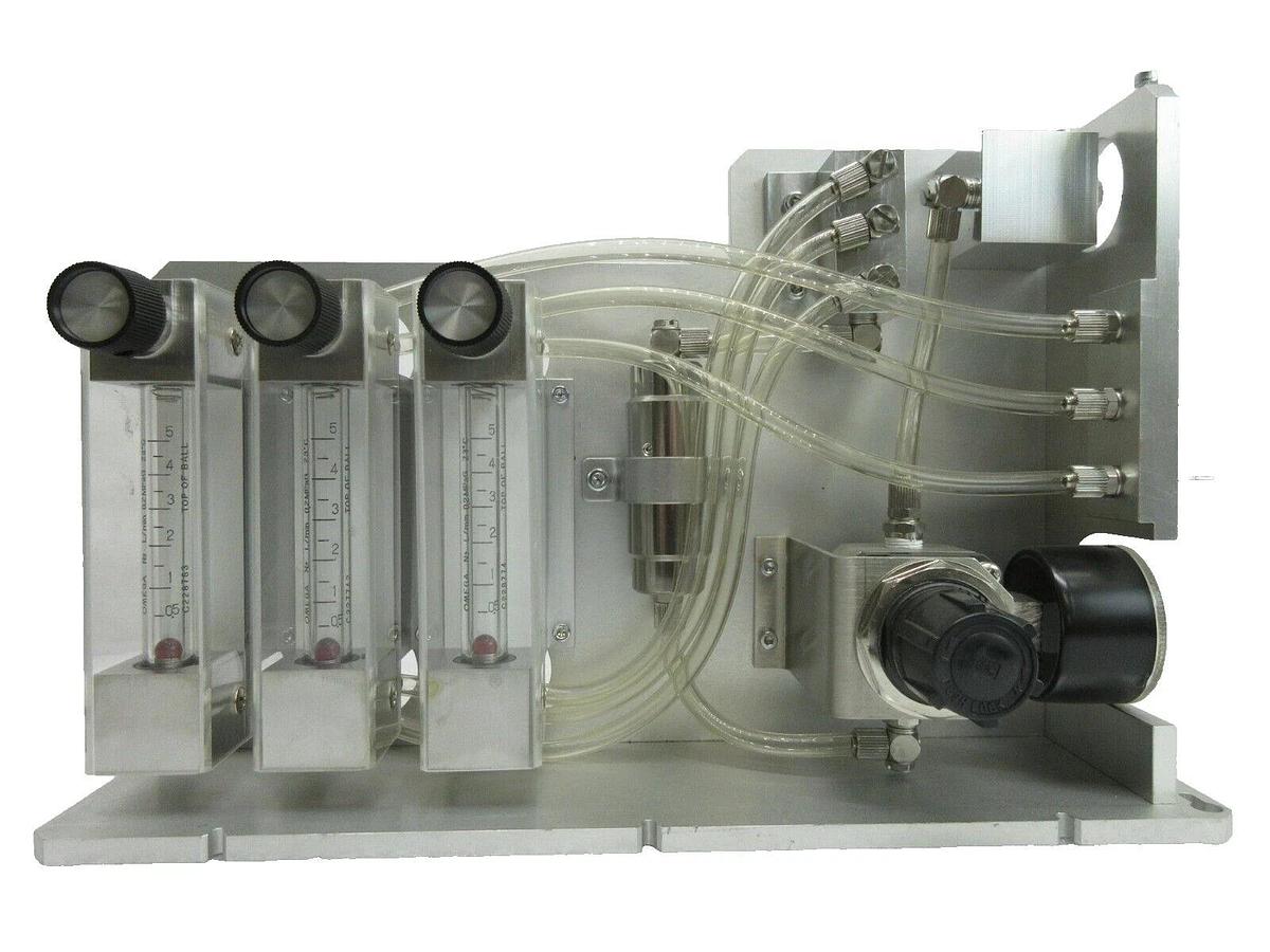 Used Nikon Pneumatic Pressure Gauge & Regulator Module NSR System Working Surplus