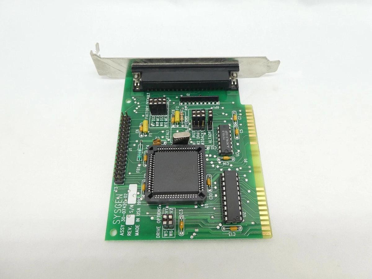 SYSGEN 30-07420-02 ISA BUS Adapter PCB Card Novellus Systems New Surplus