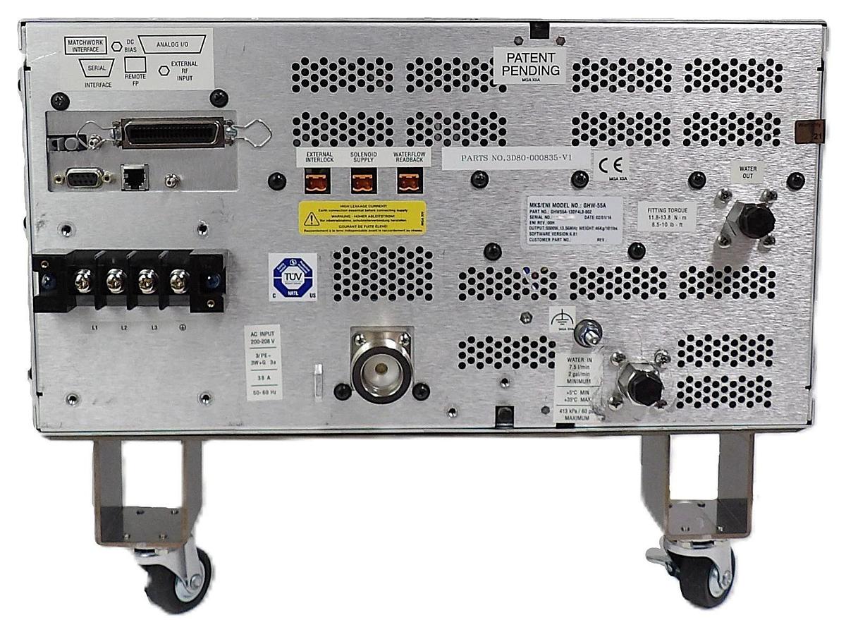 Refurbished GHW-55A ENI Power Systems GHW55A-13DF4L0-002 Genesis RF Generator Refurbished