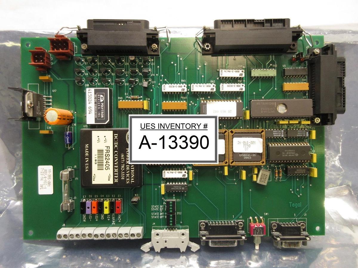 Used Tegal 99-385-001 DC/DC Converter Board PCB Rev. 4 6500 HRe Dual Frequency Used