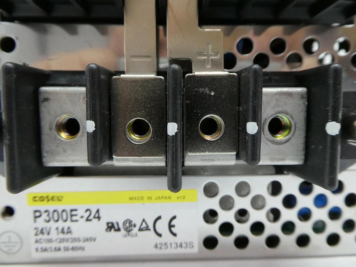 Used Cosel P300E-24 Compact Power Supply 24V 14A Working Spare