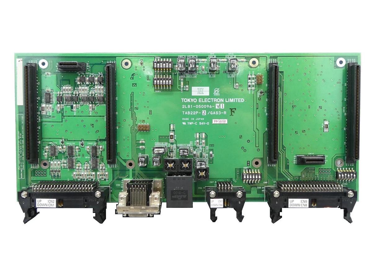 Used TEL Tokyo Electron 2L81-050096-V1 Gas Board PCB TAB22P-2/GAS3-R Working Surplus