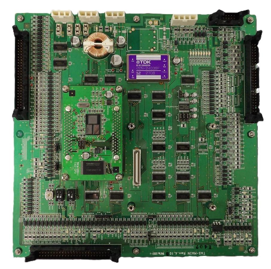 Used TDK TAS-MAIN Wafer FOUP Load Port Interface Board PCB 4.10 with TAS-CPU Working