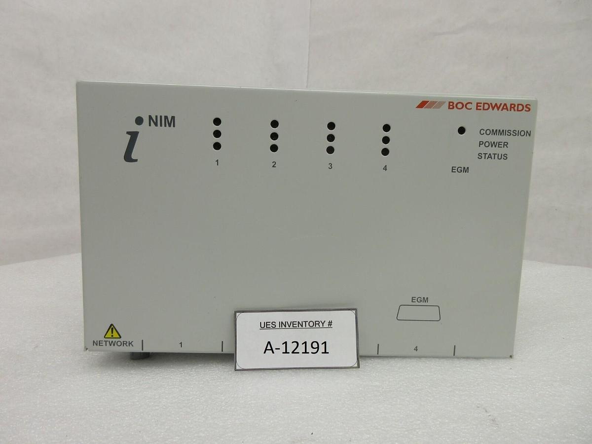 Used Edwards U20000919 iNIM Network Interface D37310000 Used Working