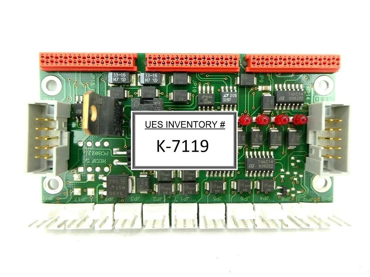 Used RECIF Technologies STDAH0237A Pneumatic Output Board PCB PCB0237A Working Spare