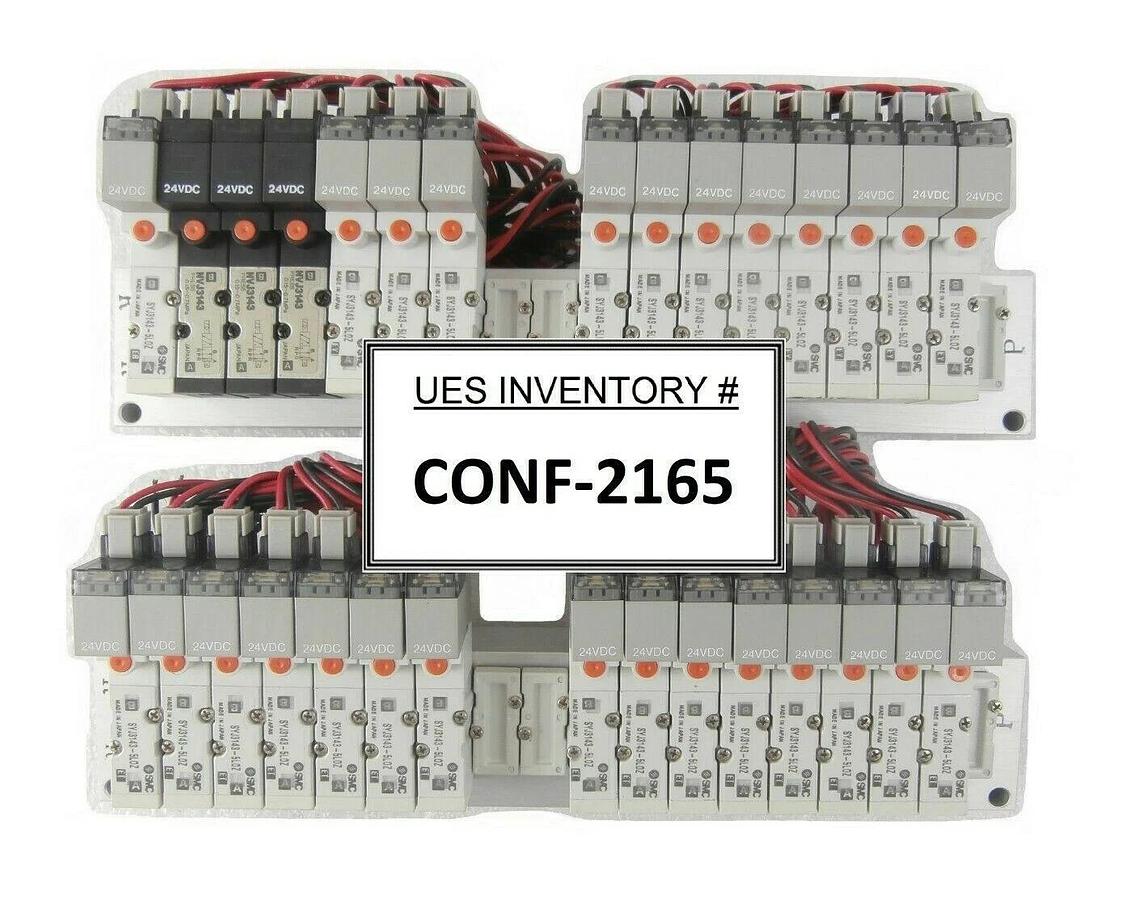 Lam Research 31-0013-001 Pneumatic Assembly SMC A-276-9800144 Lot of 2 New Spare
