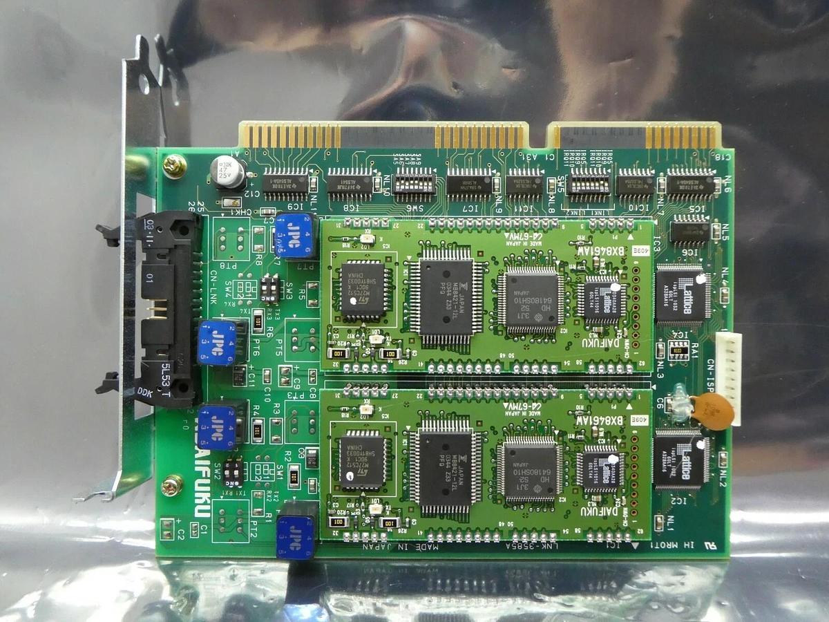 Used Daifuku LNK-3585A Processor Board PCB Card BX8461AW Working Surplus