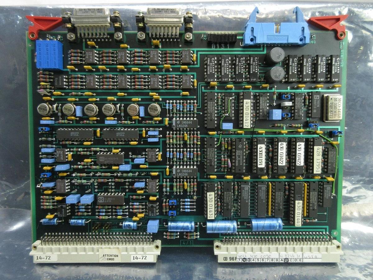 Used ASML 4022.430.0090.0 Align MUX+DEM PCB Card PAS 5000/2500 Wafer Stepper Used