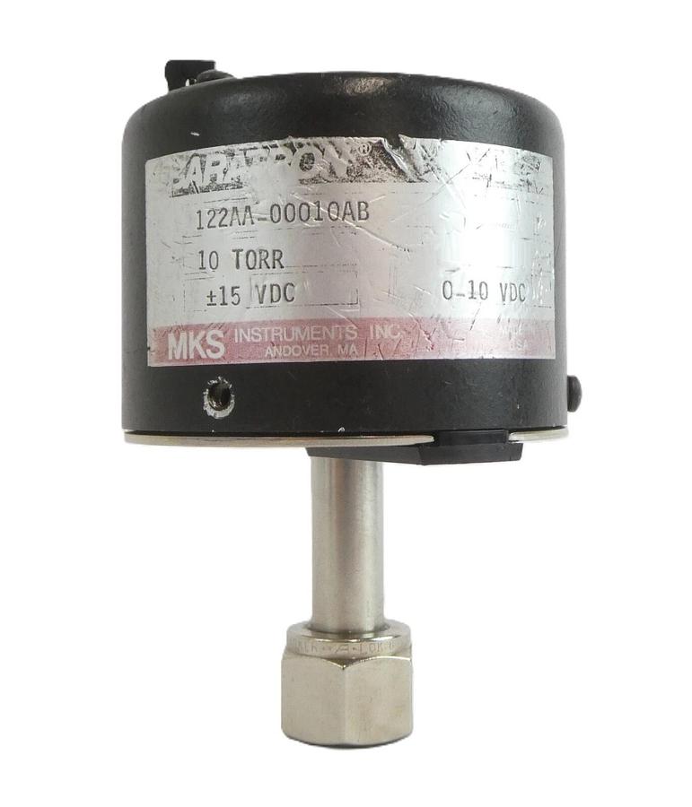 Used MKS Instruments 122AA-00010AB Baratron Pressure Transducer Working