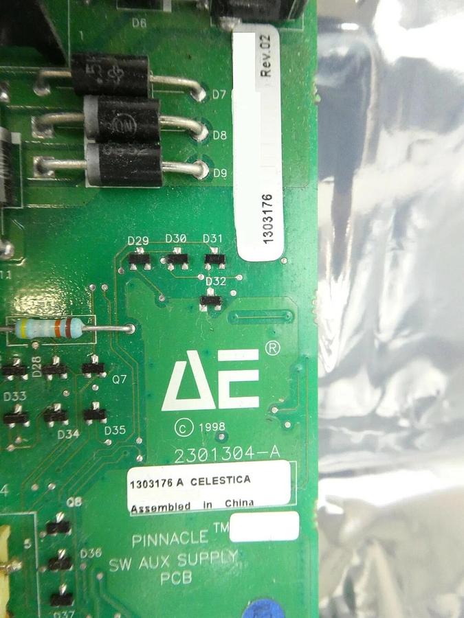 Used AE Advanced Energy 1303176 20kW Pinnacle SW Aux Supply MDX PCB 2301304-A Working