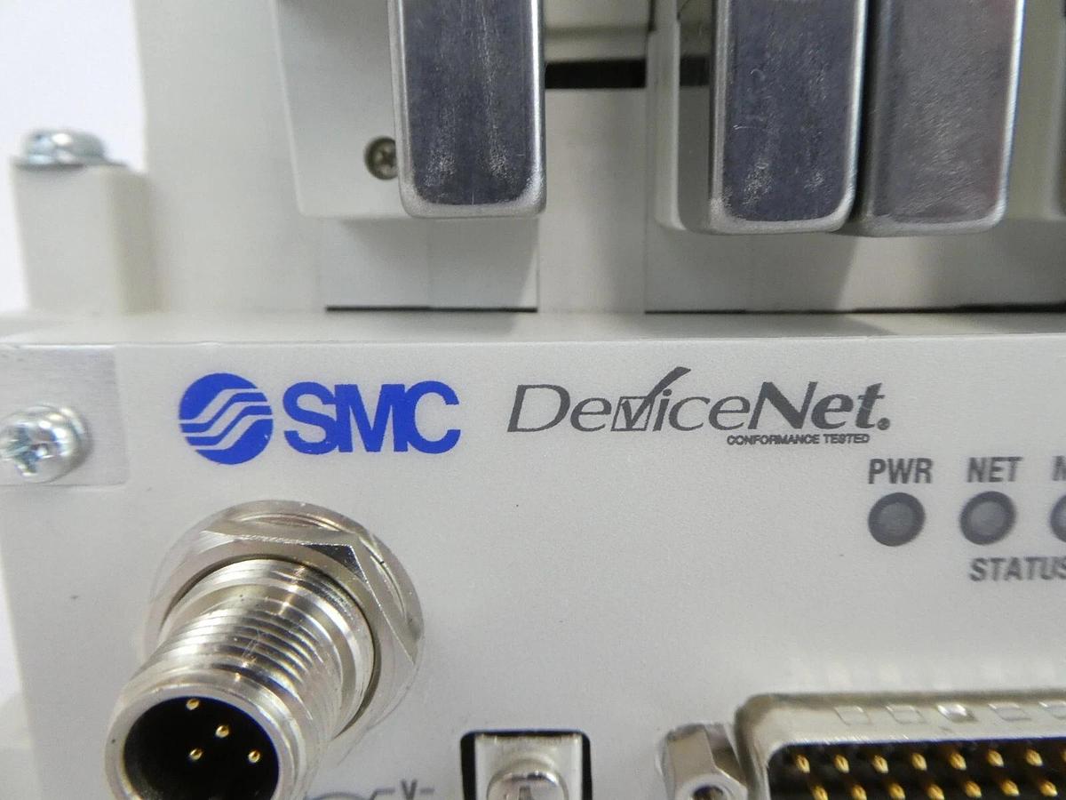 Used SMC VV5Q11-16-X1600V 16-Port Manifold EX420-SDN2 AMAT Working Surplus