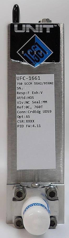Refurbished Celerity UNIT UFC-1661 Mass Flow Controller MFC 750 SCCM Refurbished