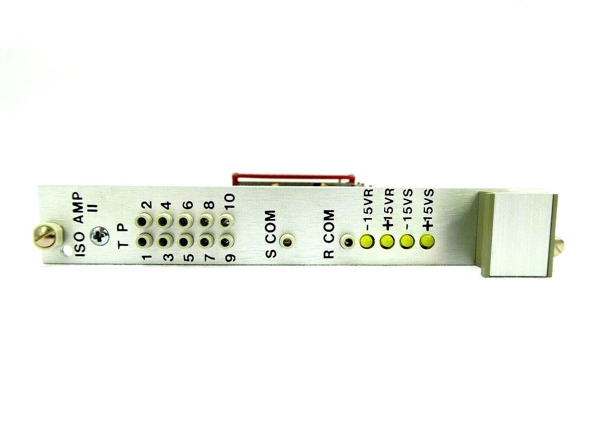 Used AMAT Applied Materials 0100-00156 Isolation Amplifier PCB Card Working