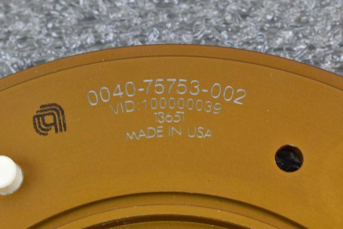 Used Applied Materials 0040-75753 Upper Membrane Clamp 200mm 5 Zone Profiler