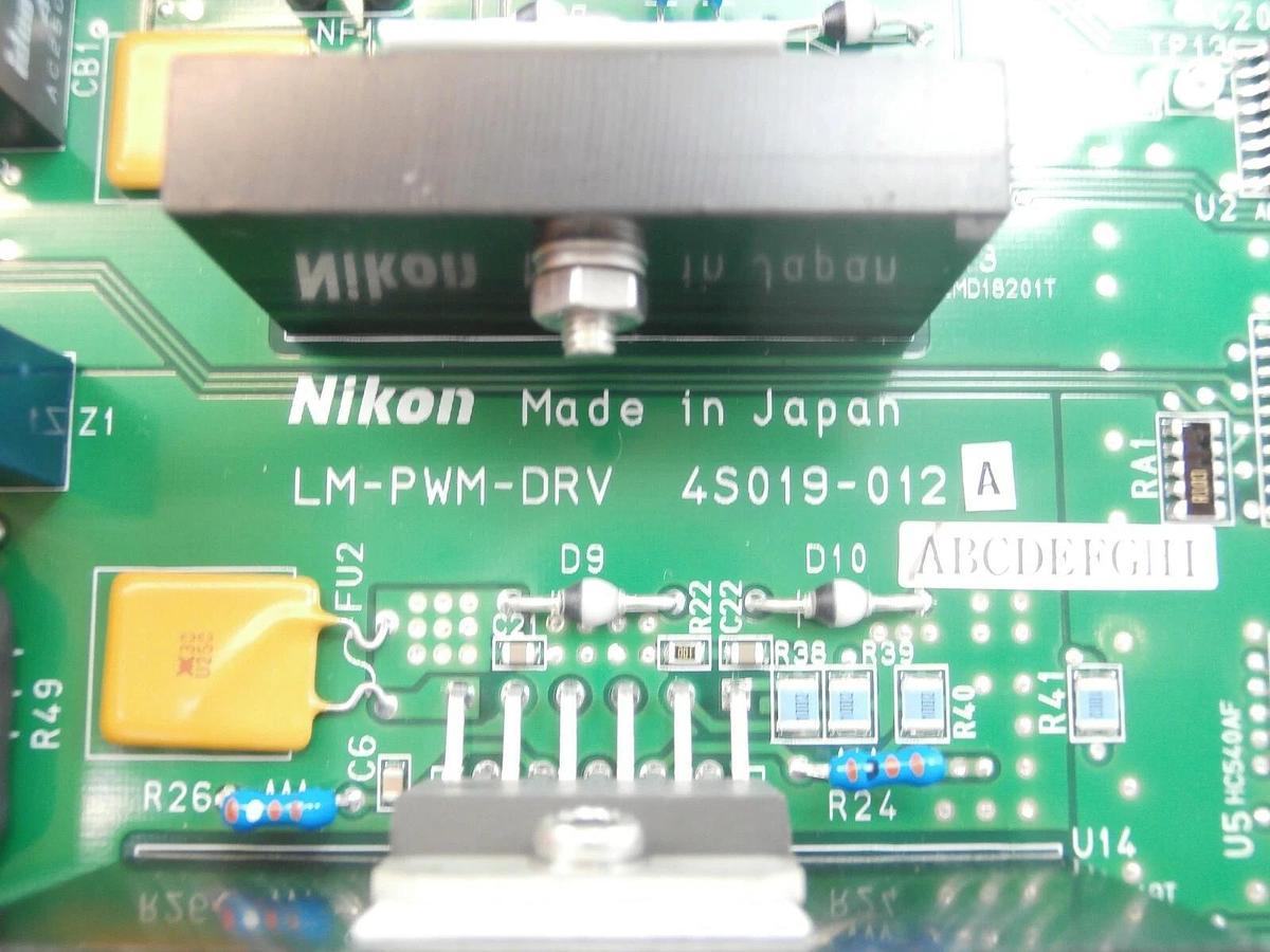 Used Nikon 4S019-012 A Driver Board PCB LM-PWM-DRV NSR-S307E Working Surplus