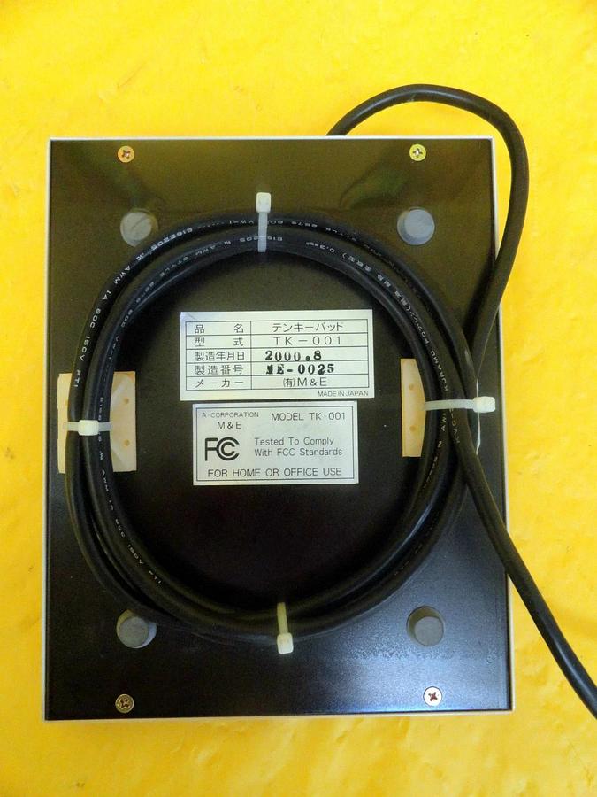 Used M & E TK-001 Operator Interface Keypad Touchscreen Monitor Hitachi M-511E Spare