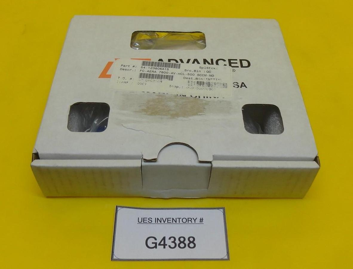 Used Aera FC-7800 Mass Flow Controller MFC 54-123806A15 500 SCCM HCl New