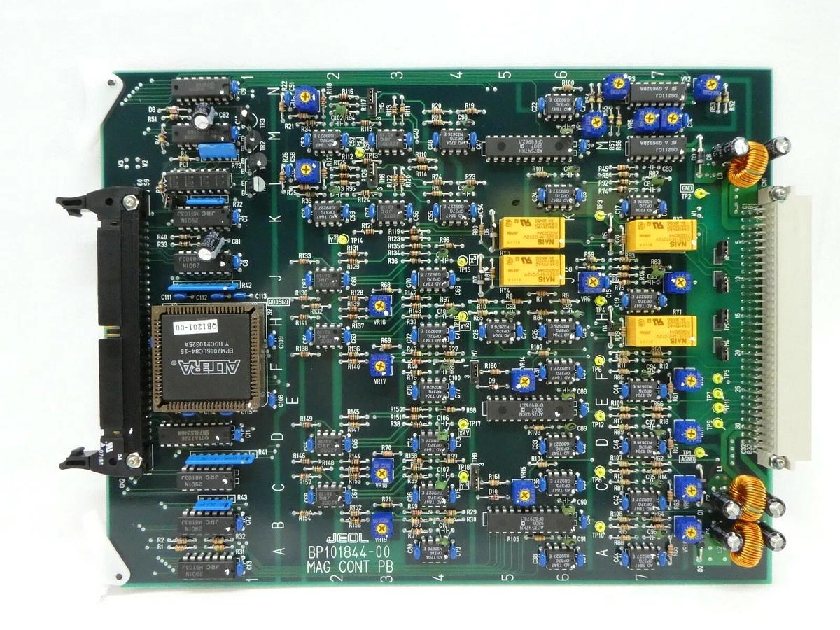 Used JEOL BP101844-00 MAG CONT PB PCB Card JWS-2000 SEM Wafer Detect Working Spare