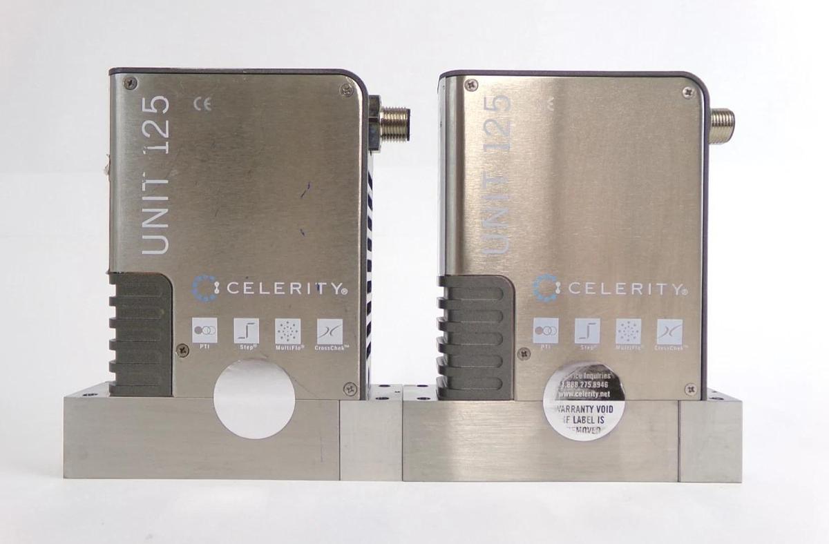 Used Celerity IFC-125C Mass Flow Controller MFC UNIT 125 Reseller Lot of 8 Working