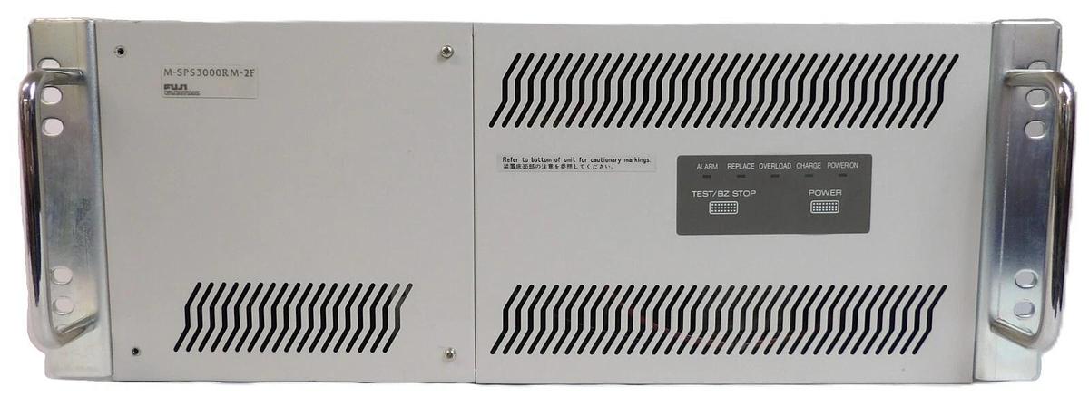 Used Fuji Electric M-SPS3000RM-2F Uninterruptable Power Supply UPS Working Surplus