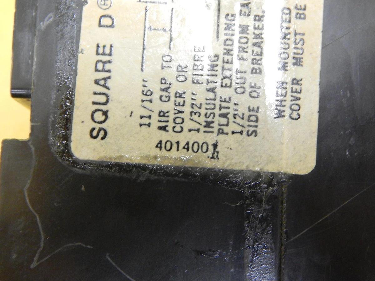 Used Square D 4014001 Magnetic Circuit Breaker Reseller Lot of 2 Used Working