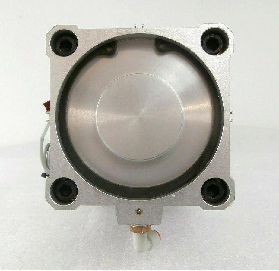Used SMC NCDQ2B125-UIA97 Slit Valve Pneumatic Cylinder with Gate AMAT Ultima X Spare