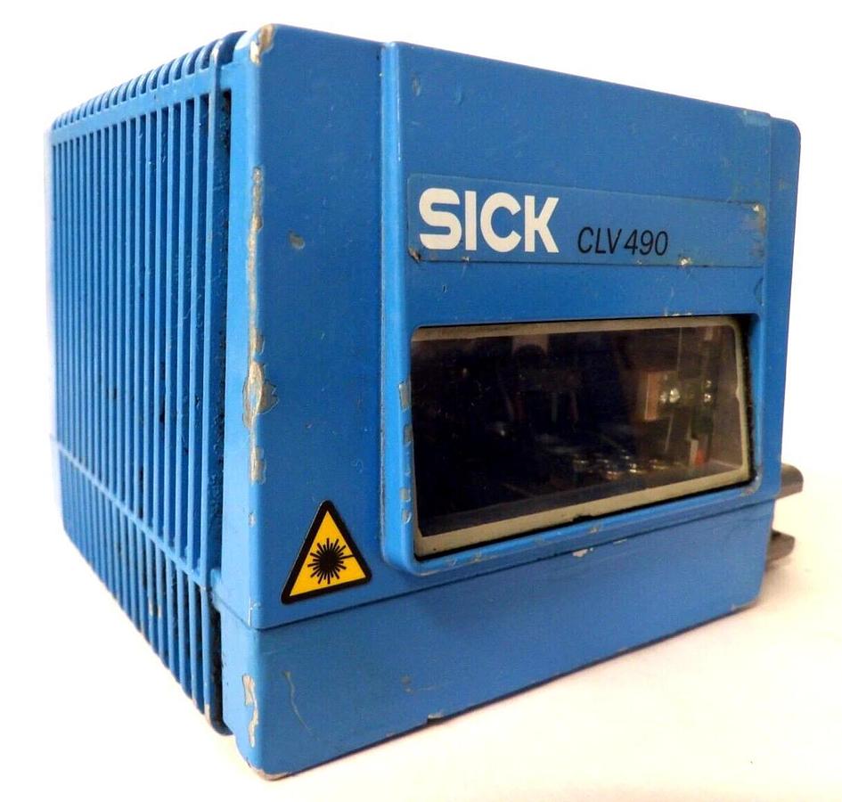 Used Sick 1018872 Fixed mount Barcode Scanner CLV 490 Reseller Lot of 6 Working