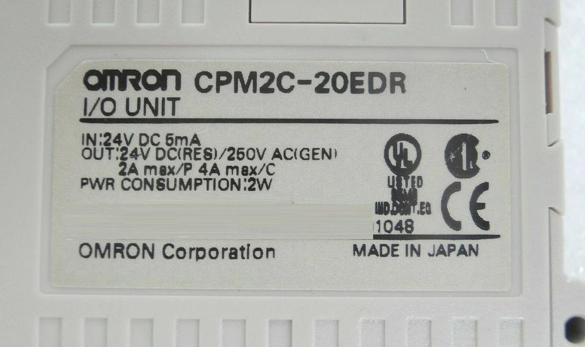 Used Omron CPM2C Compact Logic Controller PLC Chemical Cabinet TEL Lithius Working