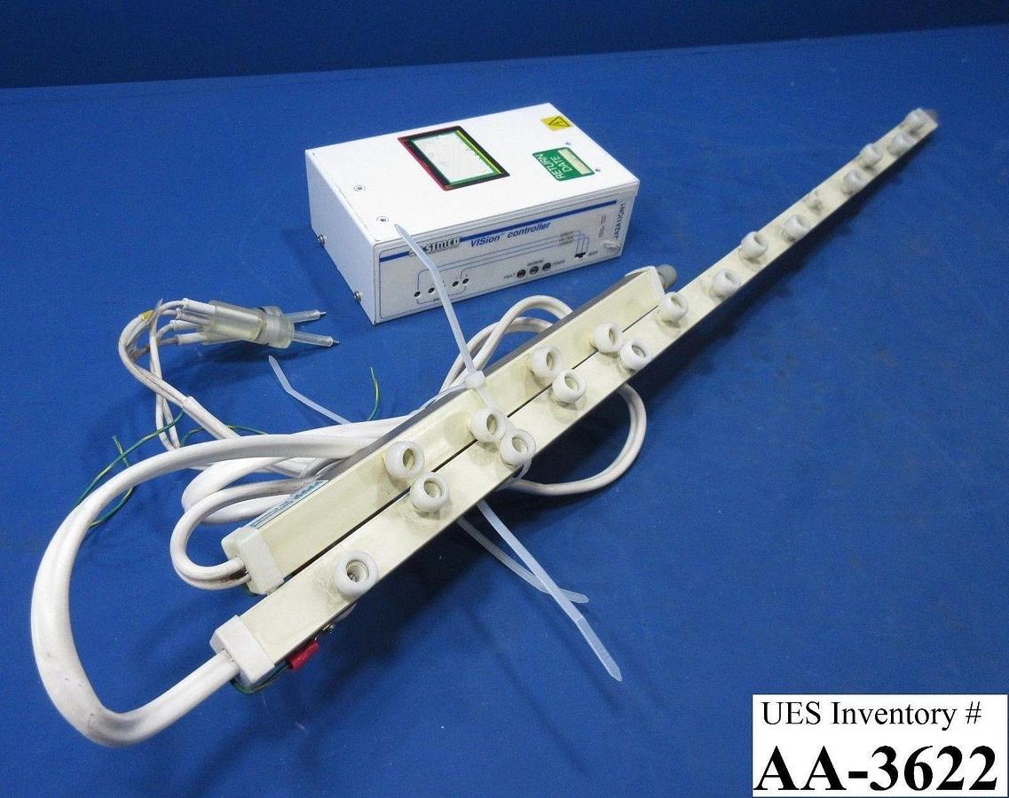 Used Simco 4009180 Vision Controller Ionizer Richmond 30” & 12” Emitters Used Working
