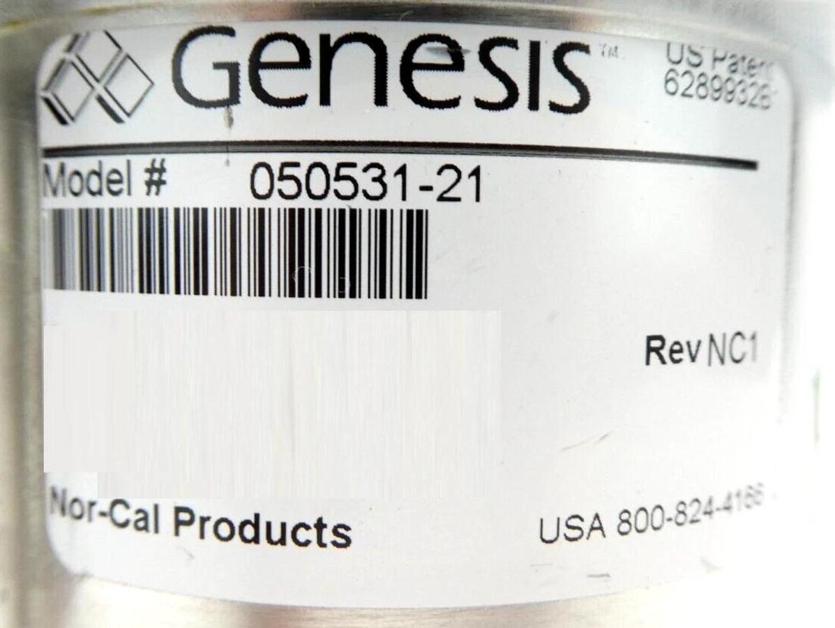 Used Nor-Cal 050531-21 Pneumatic Angle Valve Genesis Reseller Lot of 2 Working Spare