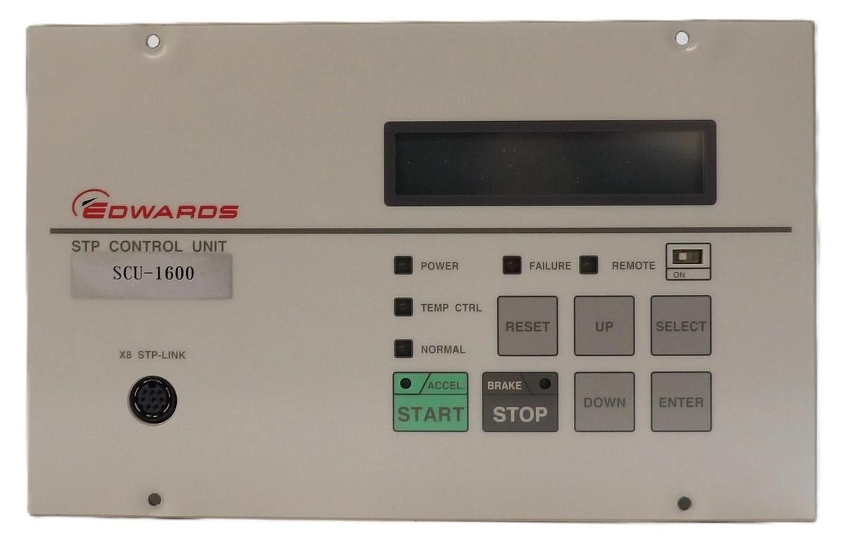 Used SCU-1600 Edwards YT76-Z1-Z00 Turbomolecular Pump Controller Tested Working