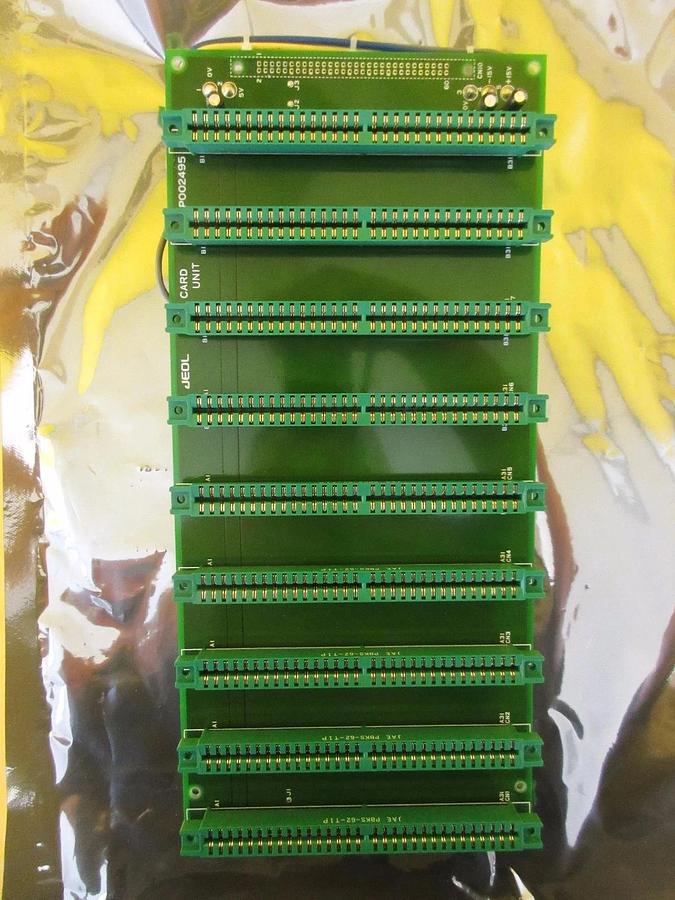 Used JEOL MP002495 CARD UNIT Backplane Board PCB JEM-2010F Used Working